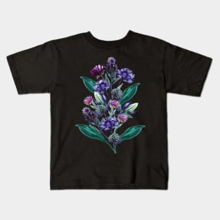 The Midnight Summer bouquet Kids T-Shirt